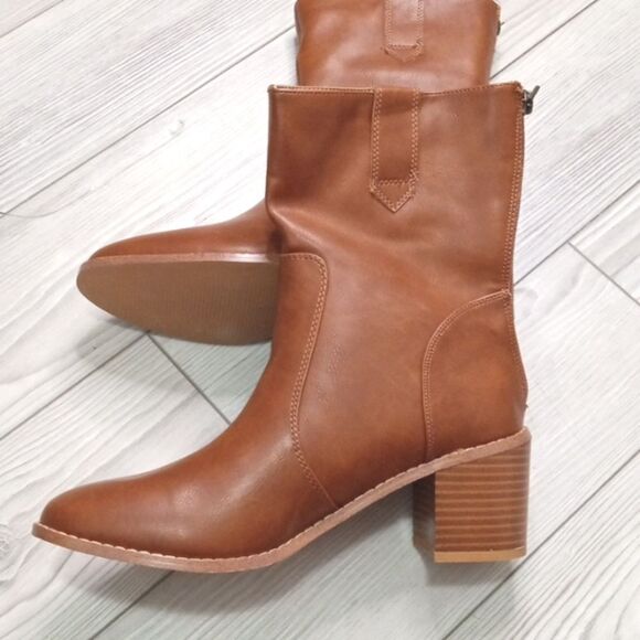 (A-3516) Coutgo Women's Ankle Boots Sz 8 - Picture 4 of 11